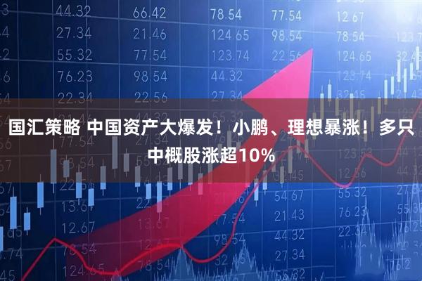 国汇策略 中国资产大爆发！小鹏、理想暴涨！多只中概股涨超10%